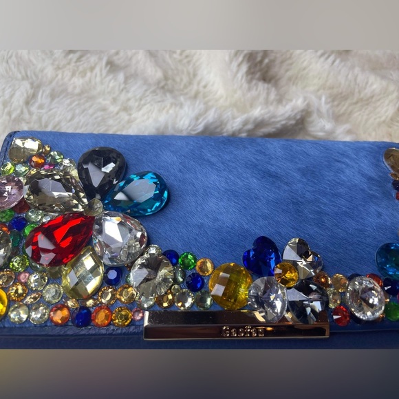 Gaofan blue clutch wallet - Picture 6 of 9